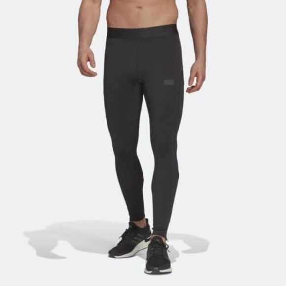 Adidas Parley Tights Running Pants Aeroready High Quality Men's Size Med… - Picture 1 of 15